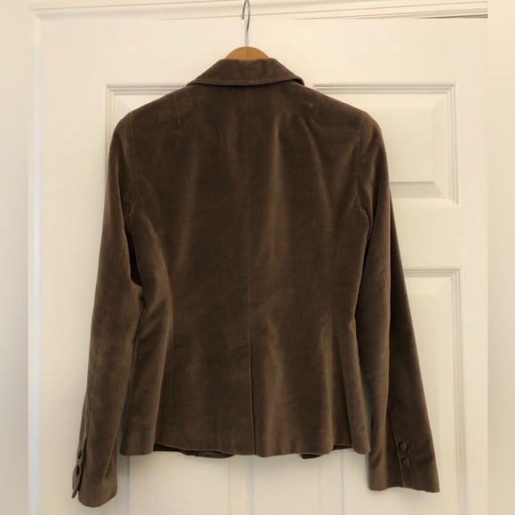 Brown velvet blazer from Banana Republic - Picture 3 of 3